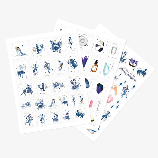 Spiritual stuff - Stickers lot de 3 pages
