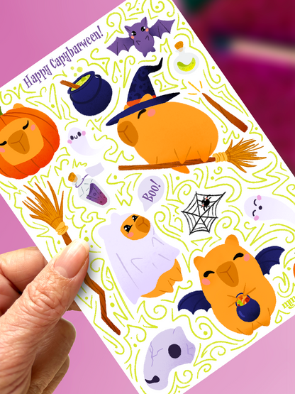 Happy Capybarween! | Stickervel
