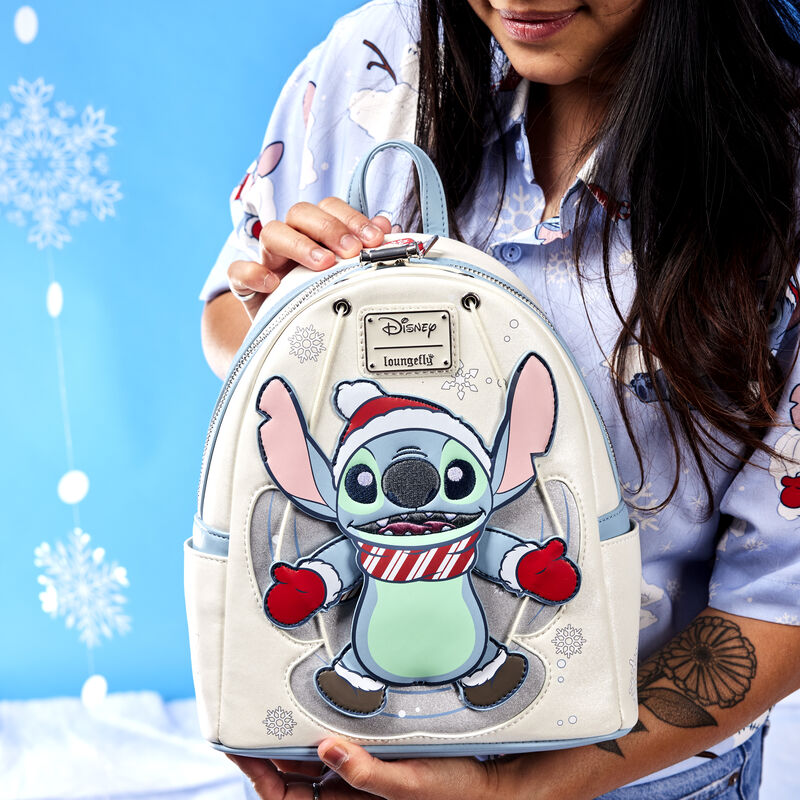 Mini Rugzak Lilo et Stitch - Stitch Ange de Neige