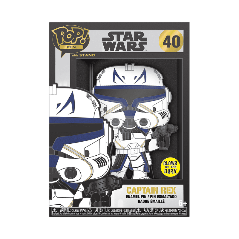Pop! Pin Captain Rex (Glow) 