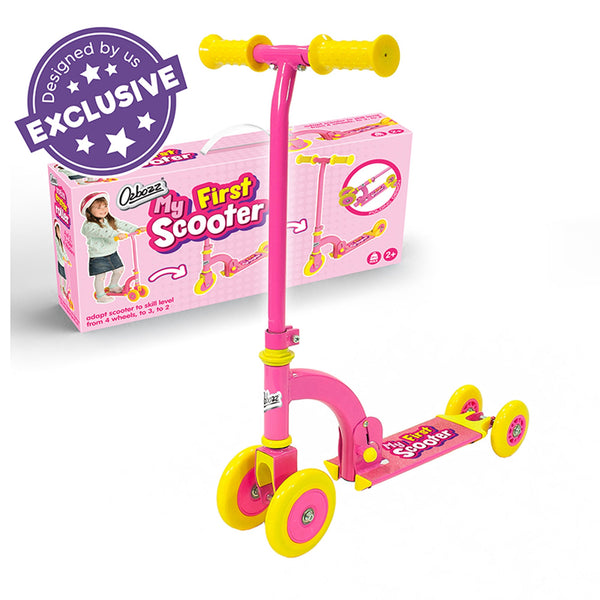 MON PREMIER SCOOTER ROSE