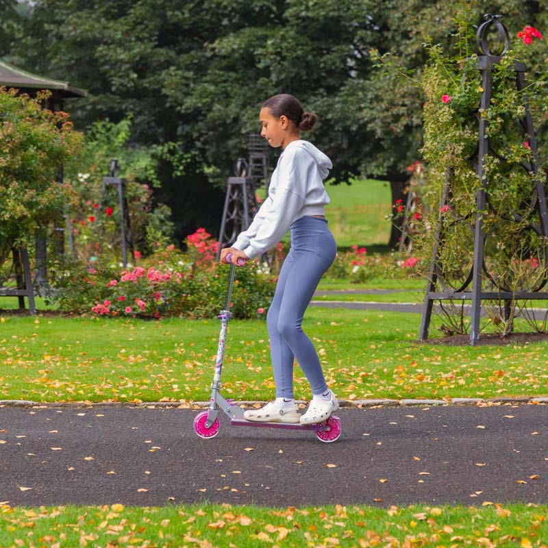 Trottinette Unicorn Dreamland avec roues clignotantes