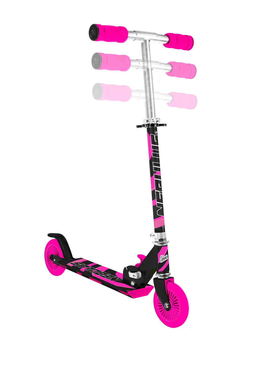 Trottinette Nebulus – Noir et Rose