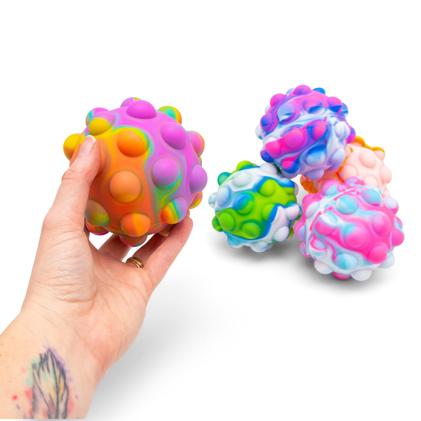 Mega Push Poppers Stress Ball