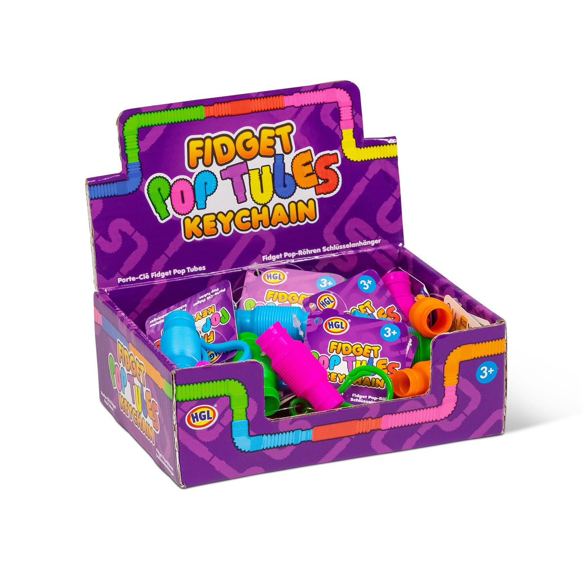 MINI PORTE-CLÉS POP TUBES