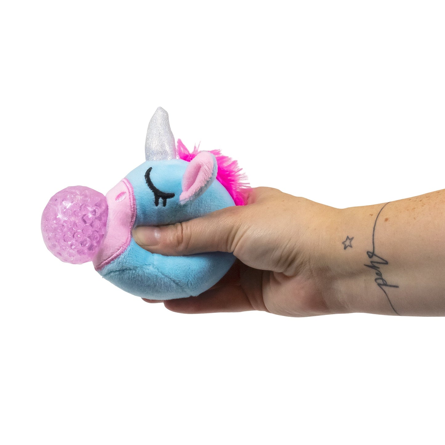 Boule de perles en peluche licorne