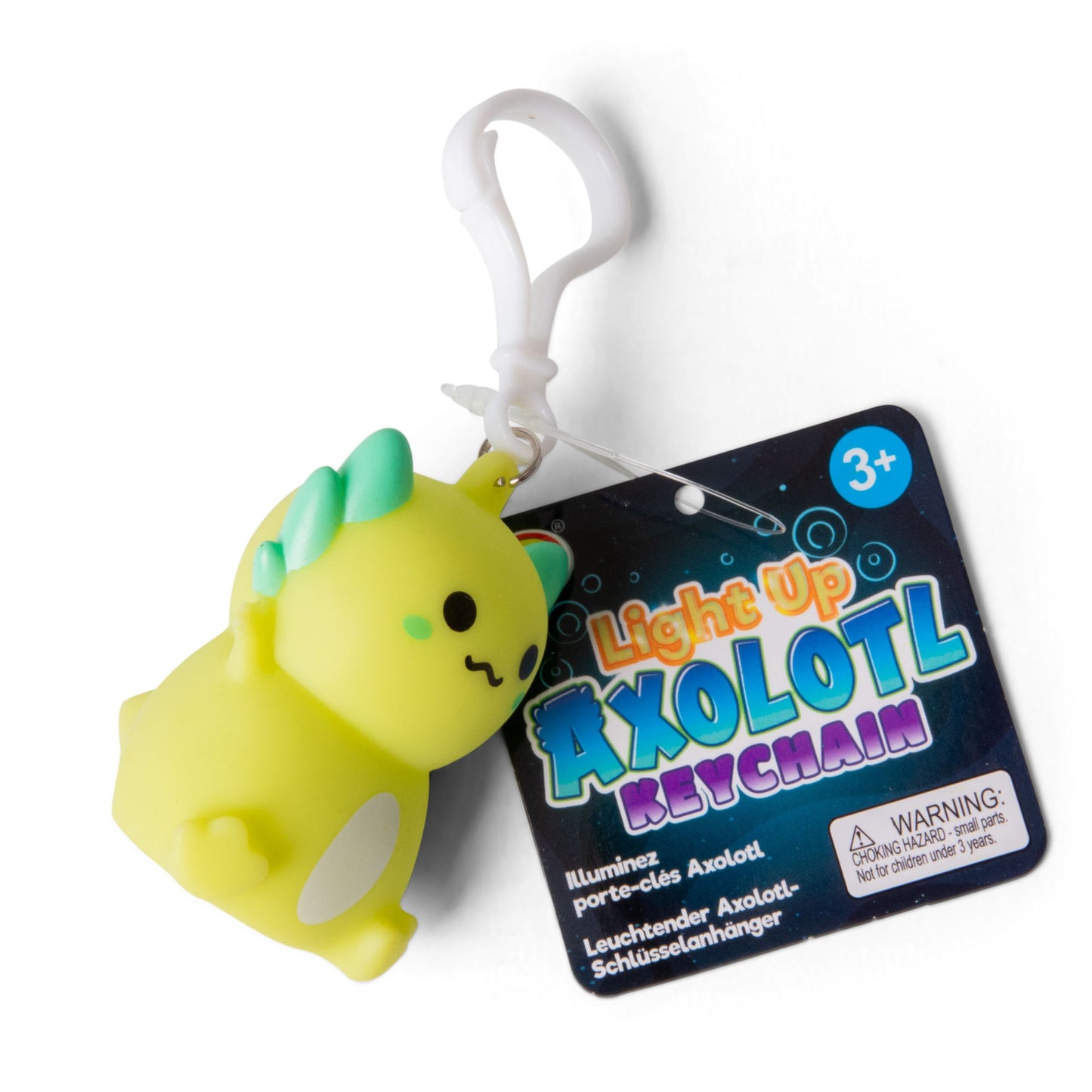 PORTE-CLÉS LUMINEUX AXOLOTL