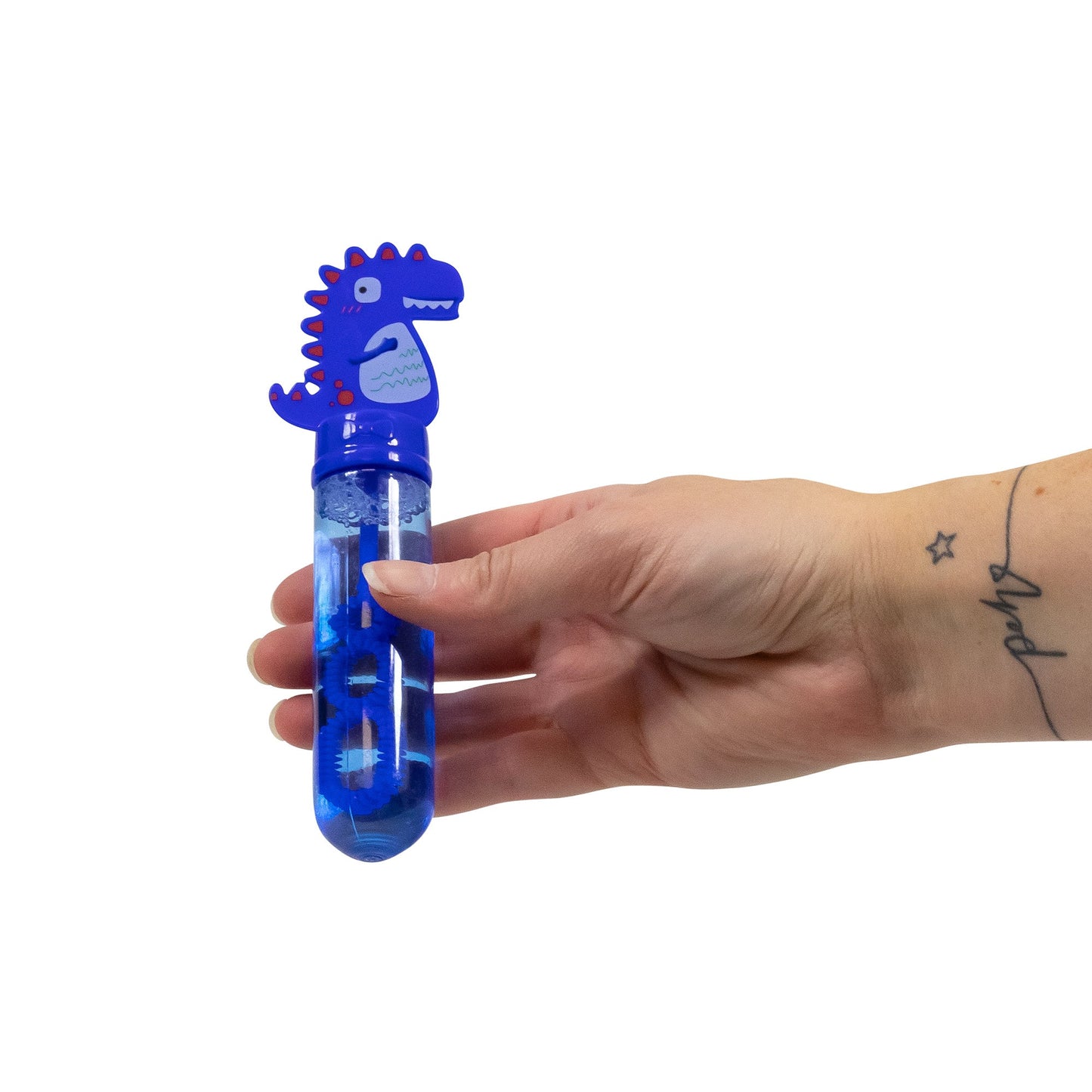 Pack of 3 mini dinosaur bubble rings