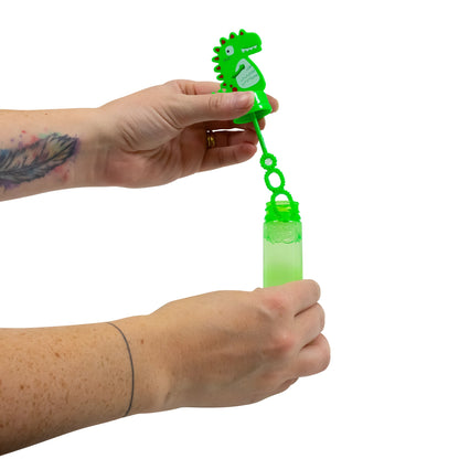 Pack of 3 mini dinosaur bubble rings