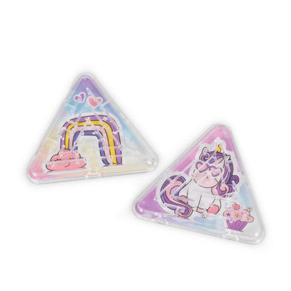 Pack of 6 mini unicorn mazes