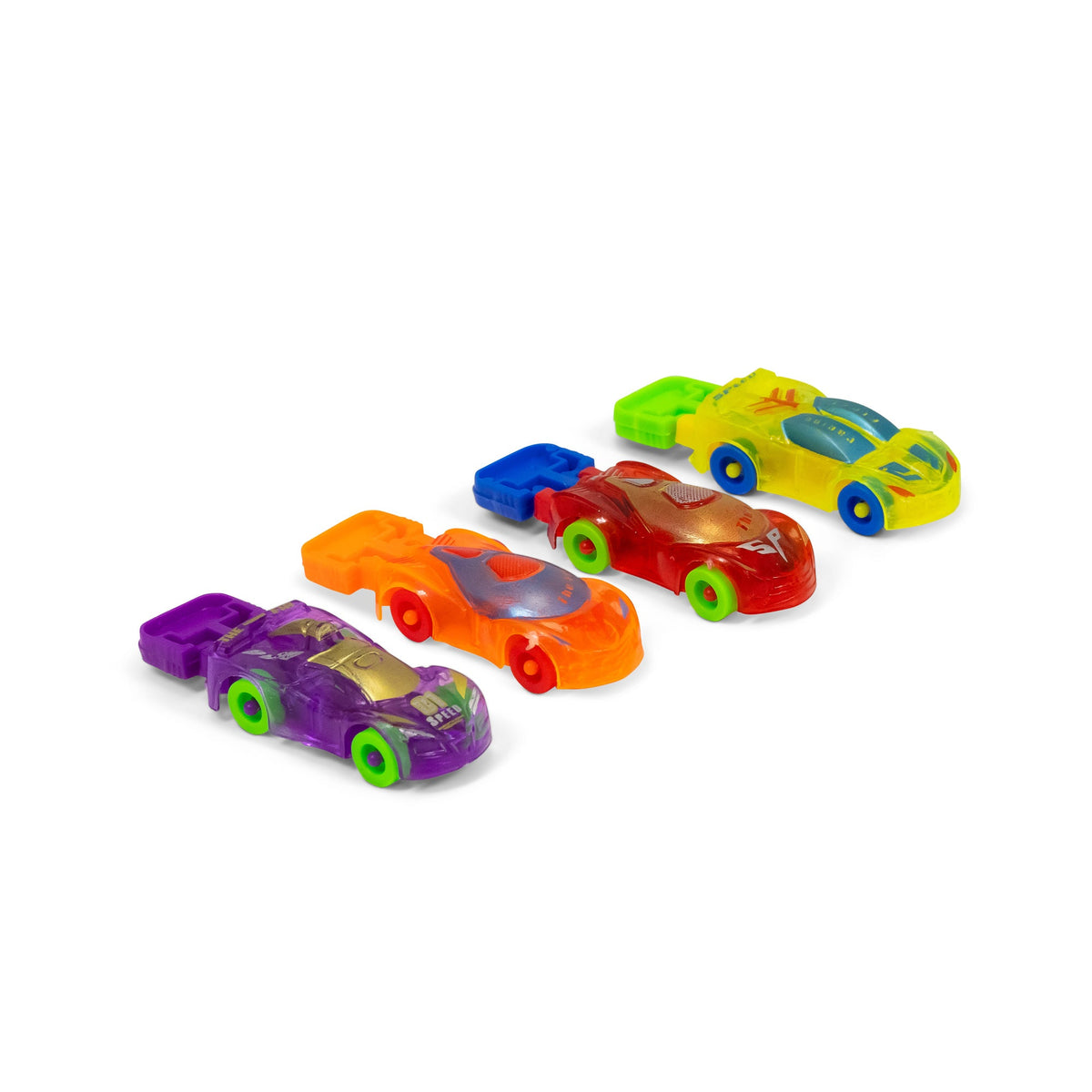 MINI VOITURES DE COURSE 4PK