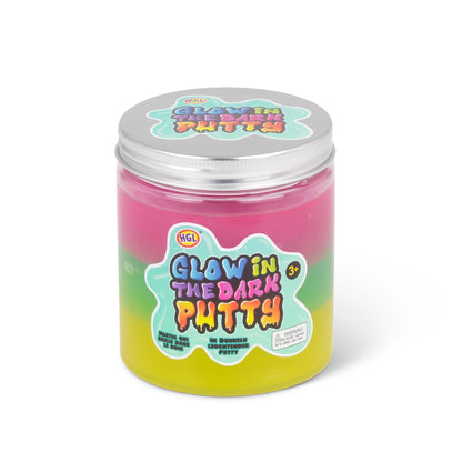 Pot de mastic phosphorescent