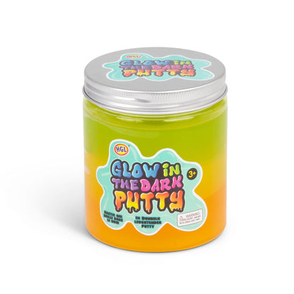 Pot de mastic phosphorescent