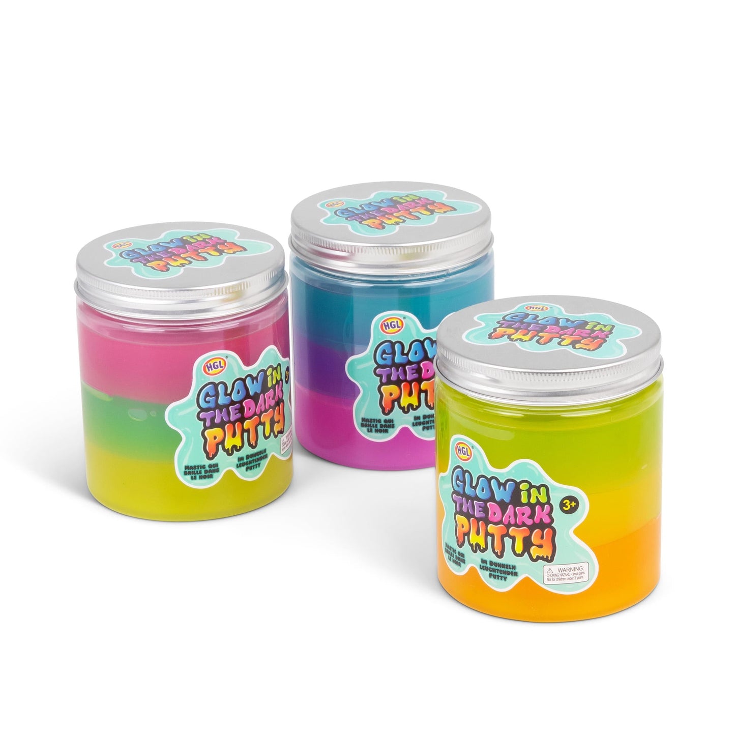Pot de mastic phosphorescent