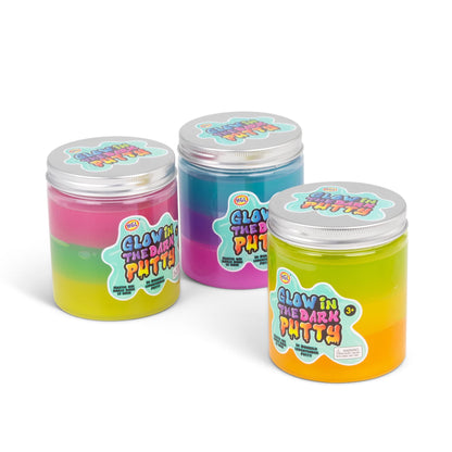 Pot de mastic phosphorescent