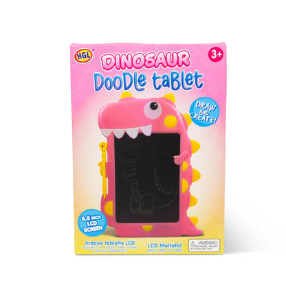 TABLETTE À DESSIN LCD DINOSAURE - ROSE