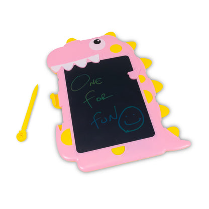 TABLETTE À DESSIN LCD DINOSAURE - ROSE