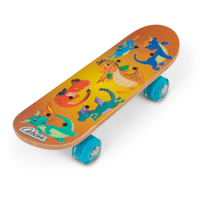 SKATEBOARD DRAGONS AVEC ROUES CLIGNOTANTES 17 POUCES