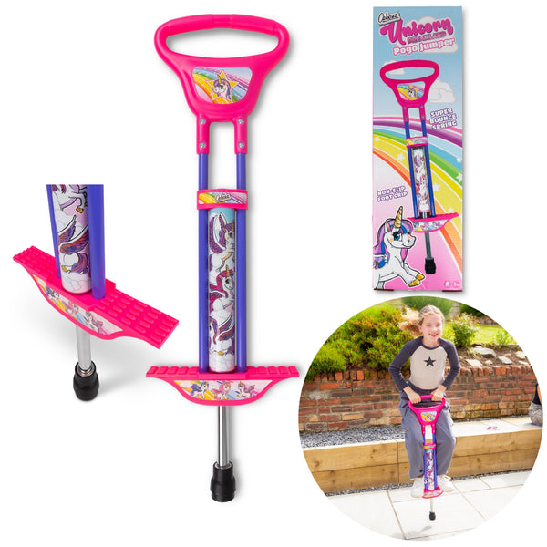 BÂTON POGO LICORNE 89CM