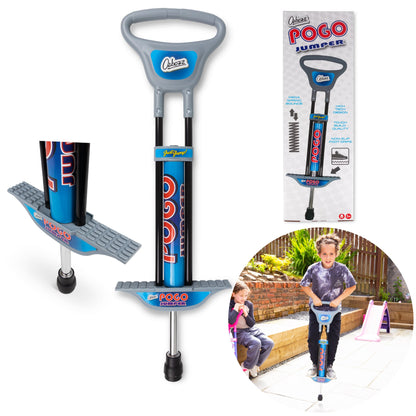 BÂTON POGO NOIR ARGENT 89CM