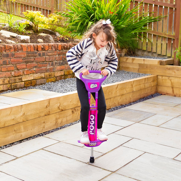 BÂTON POGO ROSE VIOLET 89CM