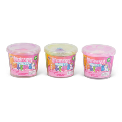 Slime spongieux en forme de licorne