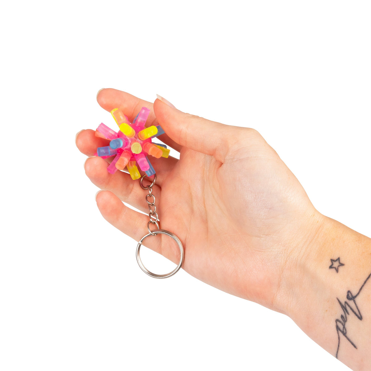 PORTE-CLÉS À POINTES CLIGNOTANTES