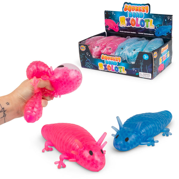 AXOLOTL À PERLES COMPRIMABLES