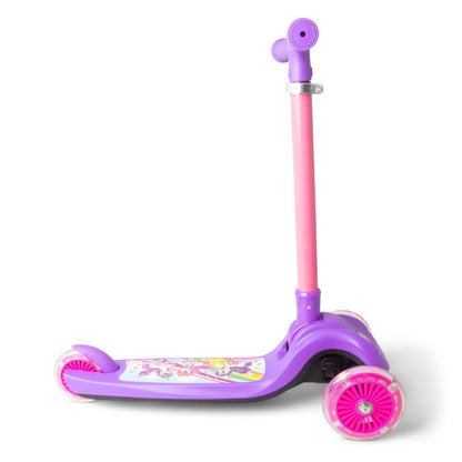 Trottinette lumineuse pliable UNICORN TRAIL TWIST