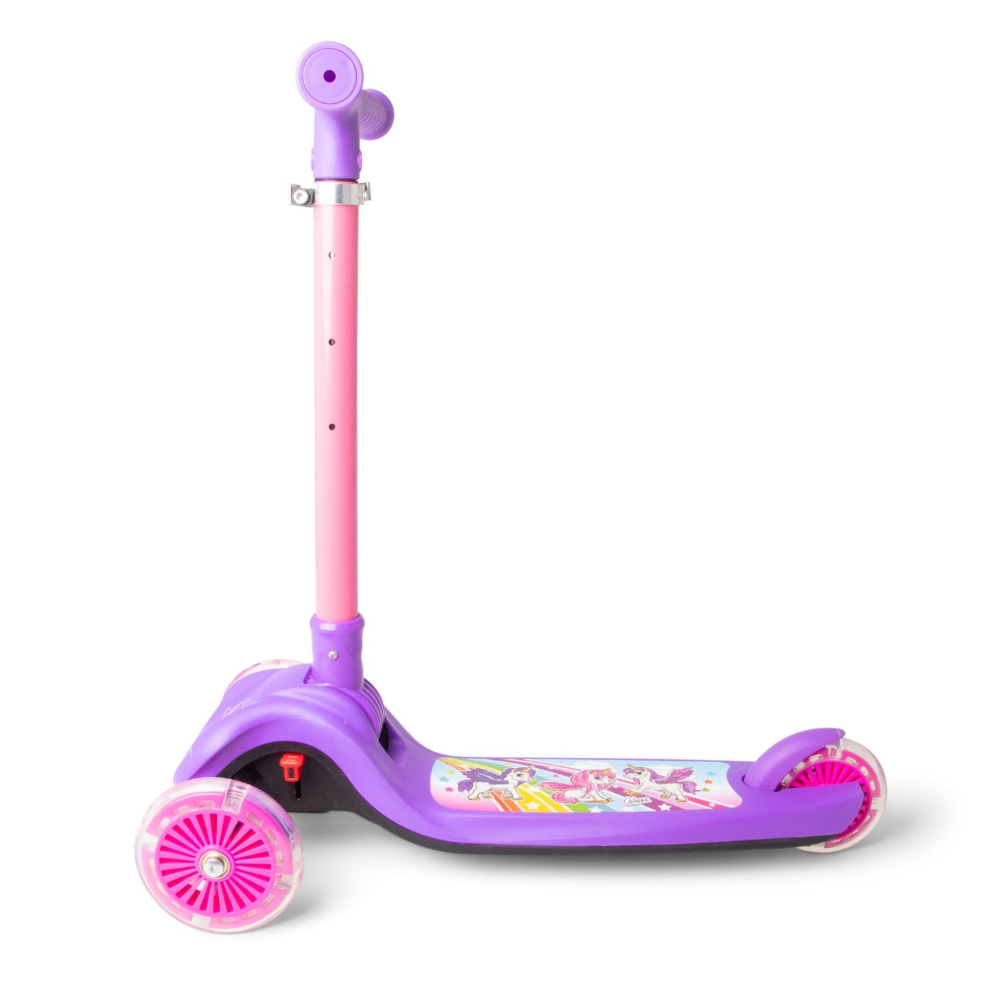 Trottinette lumineuse pliable UNICORN TRAIL TWIST