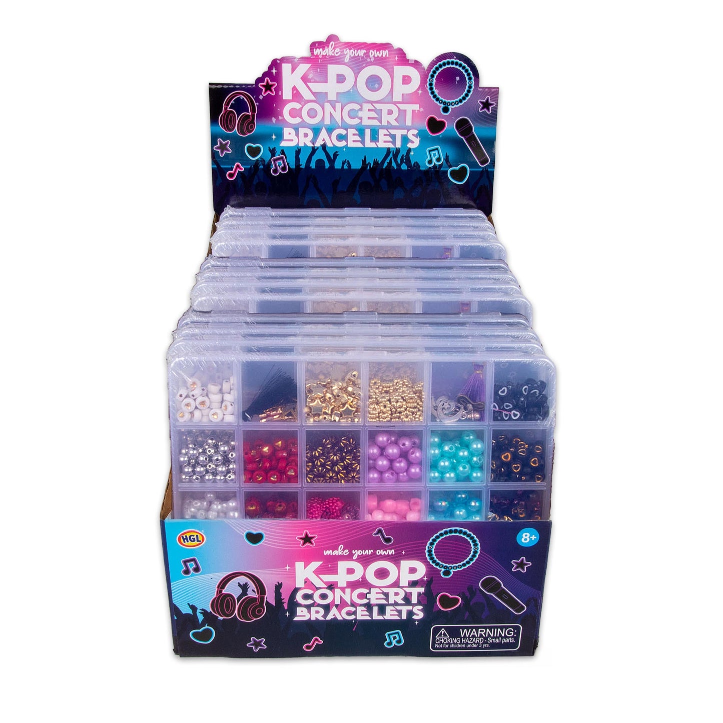 MAKE YOUR OWN K-POP CONCERT BRACELETS - BUMPER SET IN CDU
