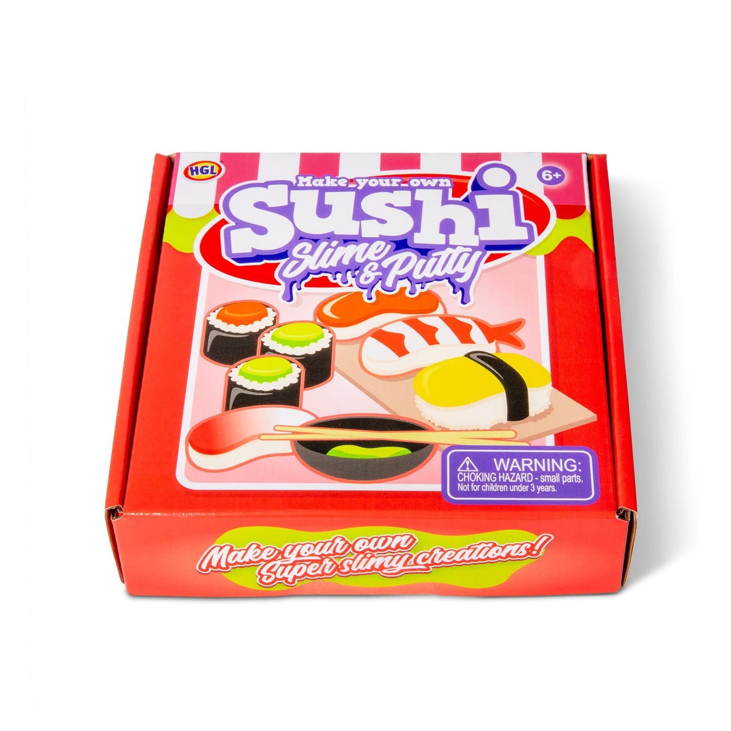 MAKE YOUR OWN SUSHI SLIME & PUTTY