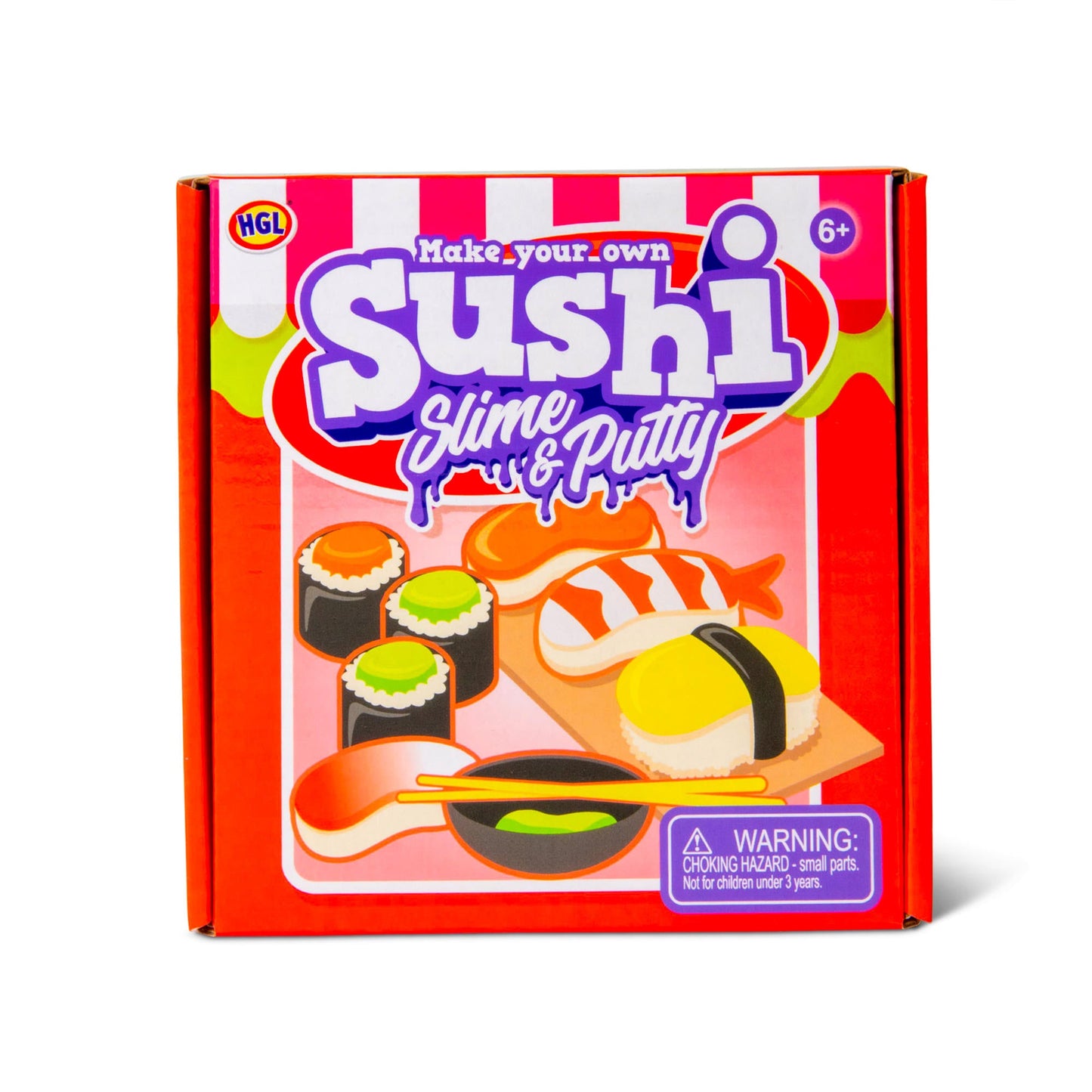 MAKE YOUR OWN SUSHI SLIME & PUTTY