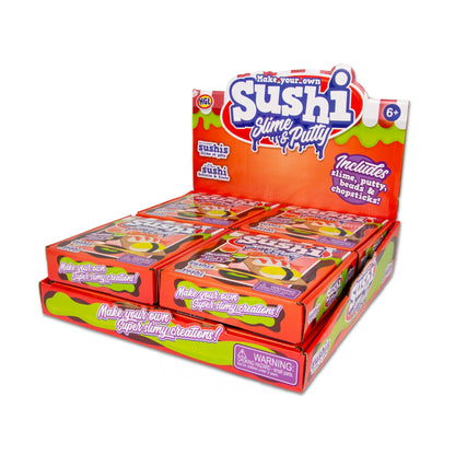 MAKE YOUR OWN SUSHI SLIME & PUTTY