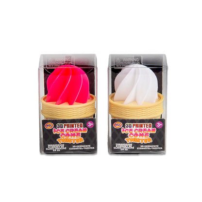 3D PRINTED ICE CREAM CONE TWISTER