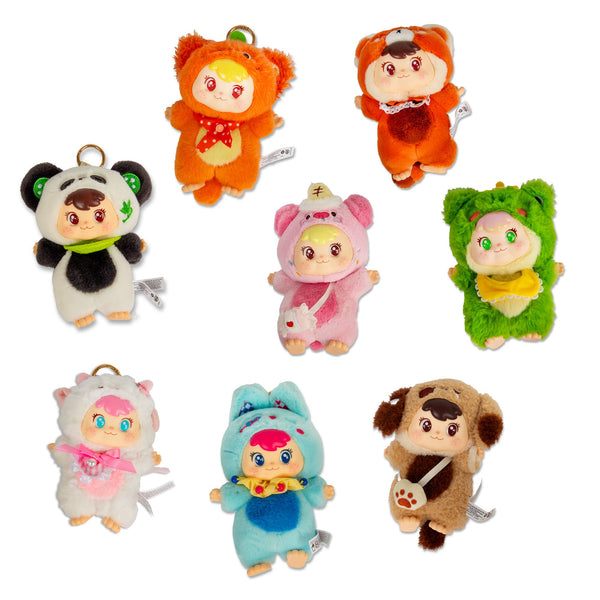 AJIOO ADVENTURE WITH ADORABLE FRIENDS PLUSH SURPRISE BOX