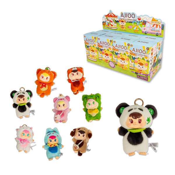 AJIOO ADVENTURE WITH ADORABLE FRIENDS PLUSH SURPRISE BOX