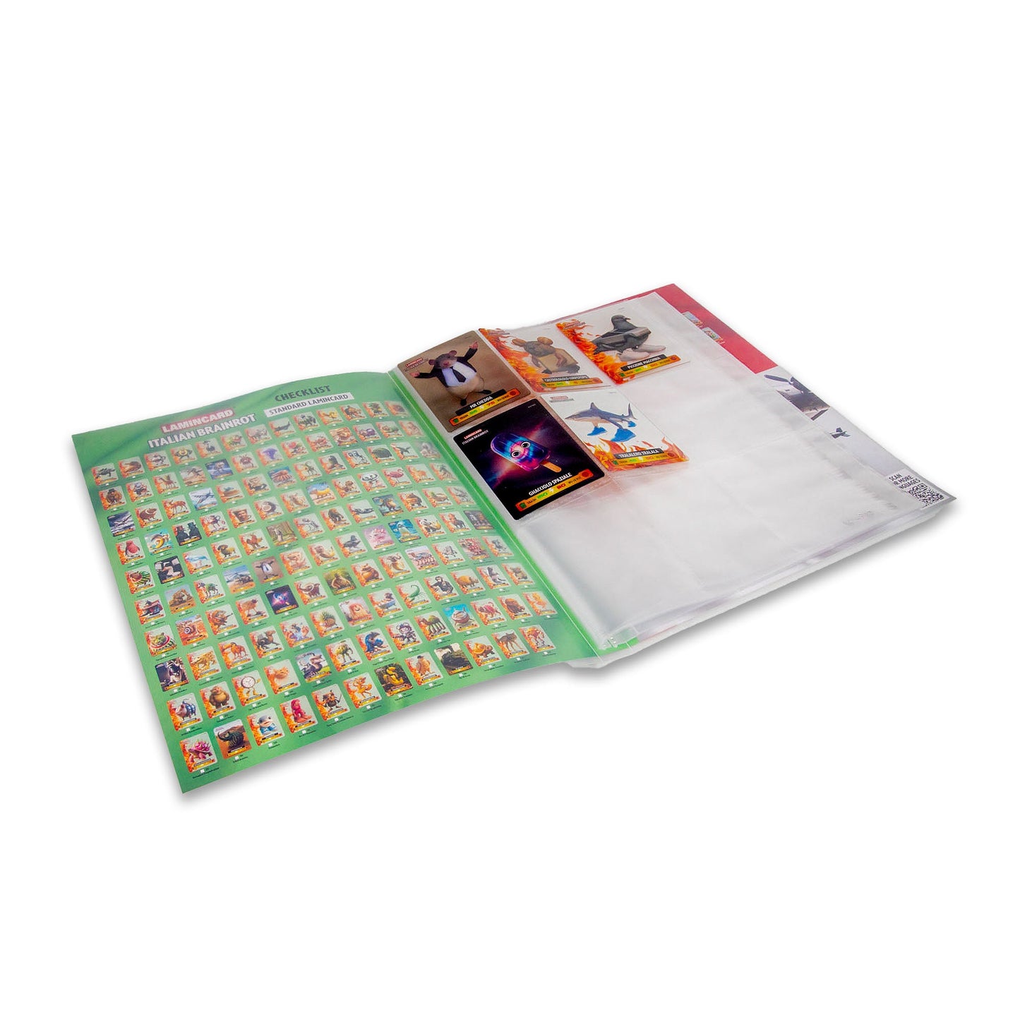 ITALIAN BRAINROT TRADING CARDS BINDER STARTER PACK