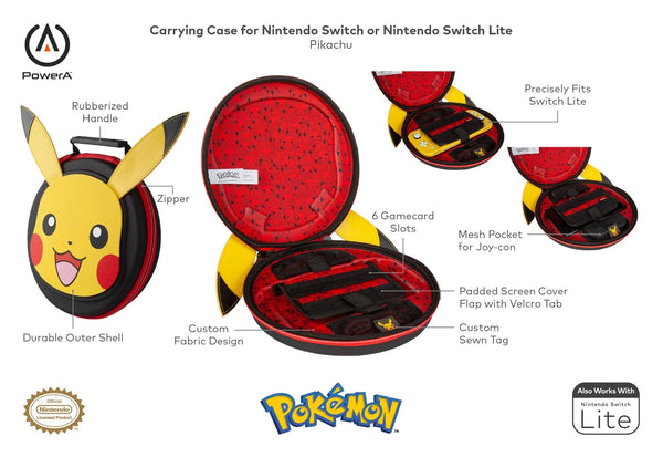Pokémon Switch reisetui - Pikachu