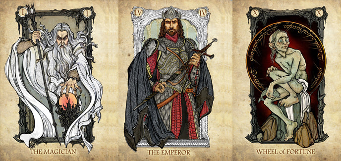 Tarotkaarten - De Heer van de Ringen