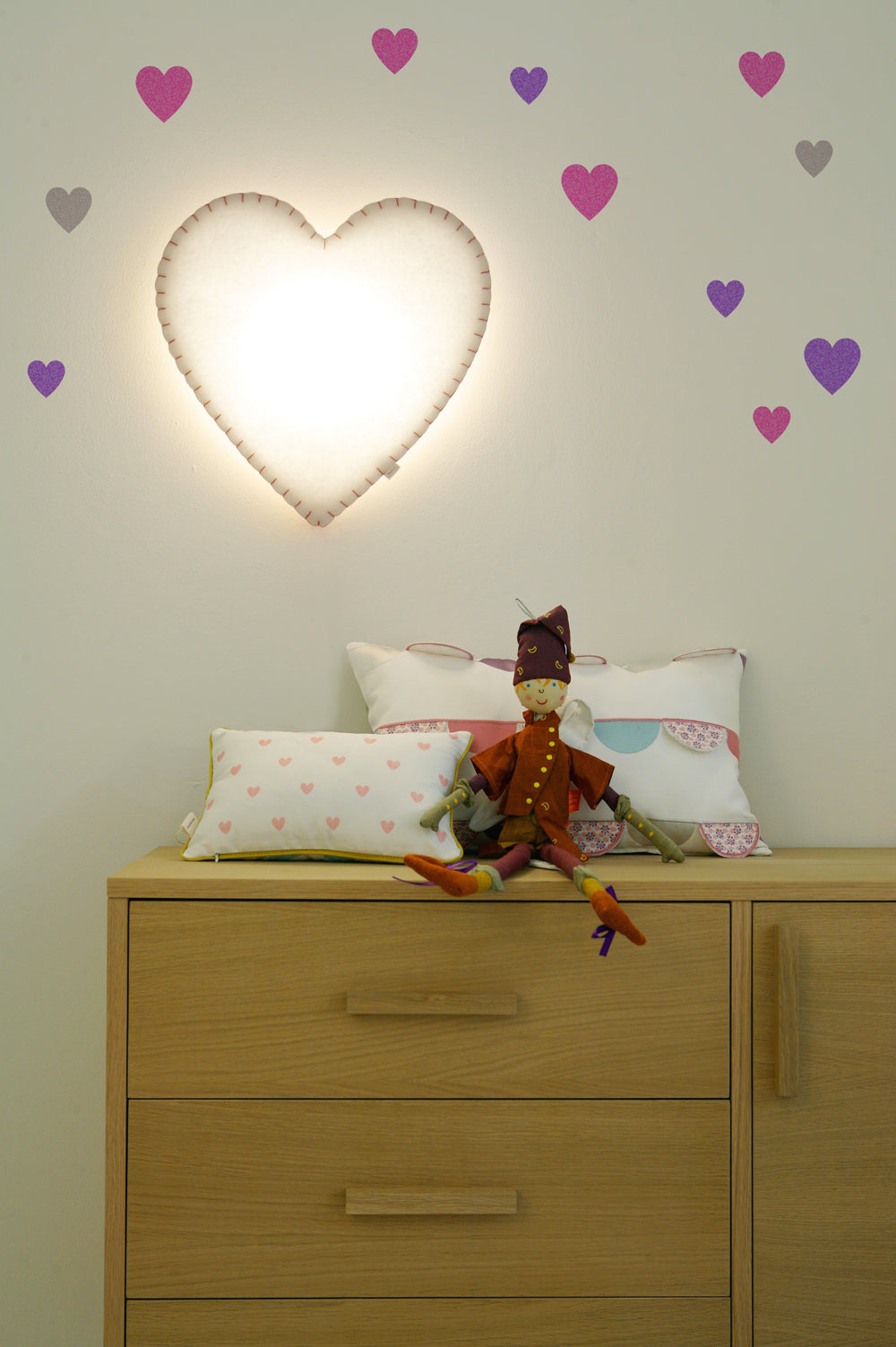 Wandlamp met zacht licht 