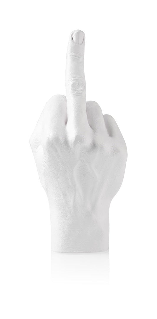 F**k Hand Sculpture - White