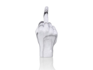 Hand Sculpture The Finger Marbre
