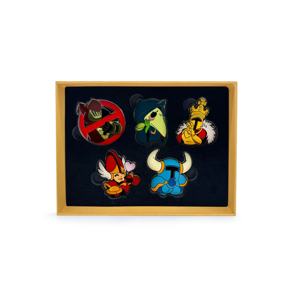 Set de 5 pin’s Shovel Knight