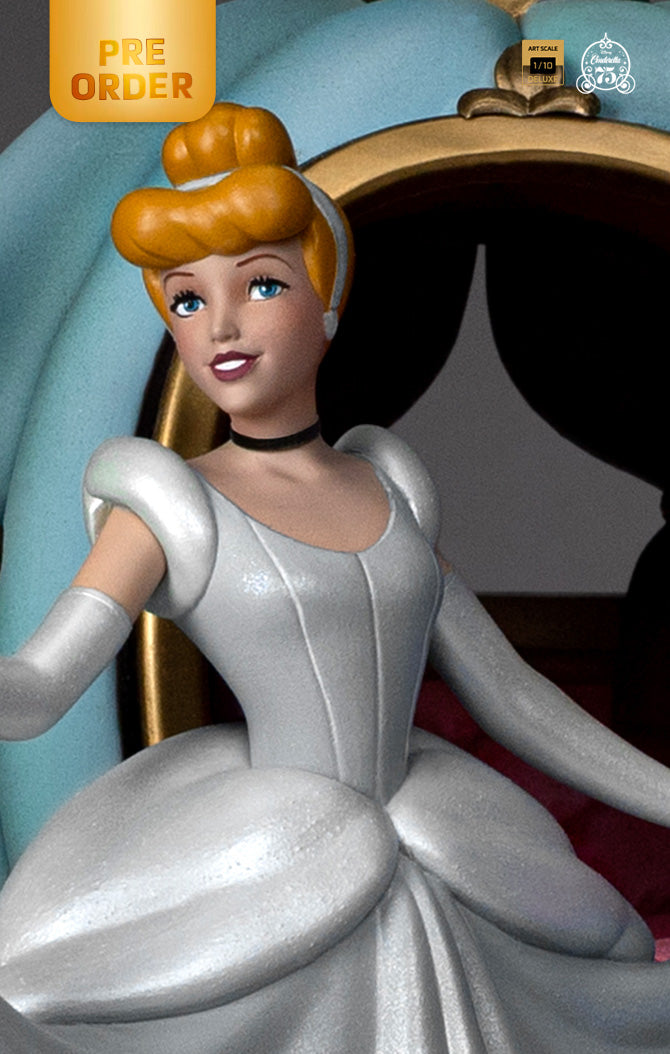 Cinderella Deluxe Statue (75th Anniversary Version) - Disney Classics - Art Scale 1/10