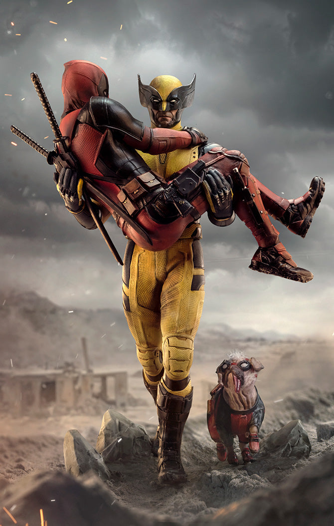 Statue Deadpool and Wolverine - Deadpool & Wolverine - Art Scale 1/10