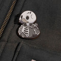TUBBZ Numskull Skelet – glow-in-the-dark rubberen pin