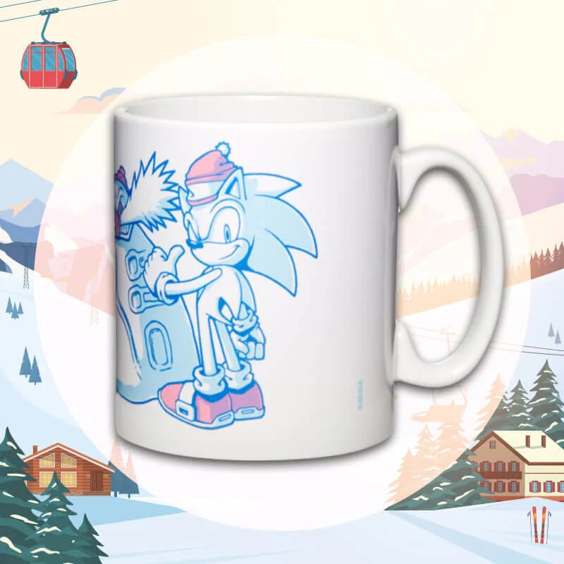 Sonic the Hedgehog „Schneespaß“-Tasse