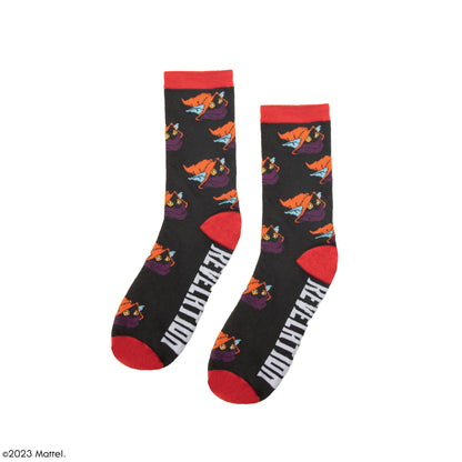 *Set of 3 Pairs of Socks Cringer, Battle Cat & Orko