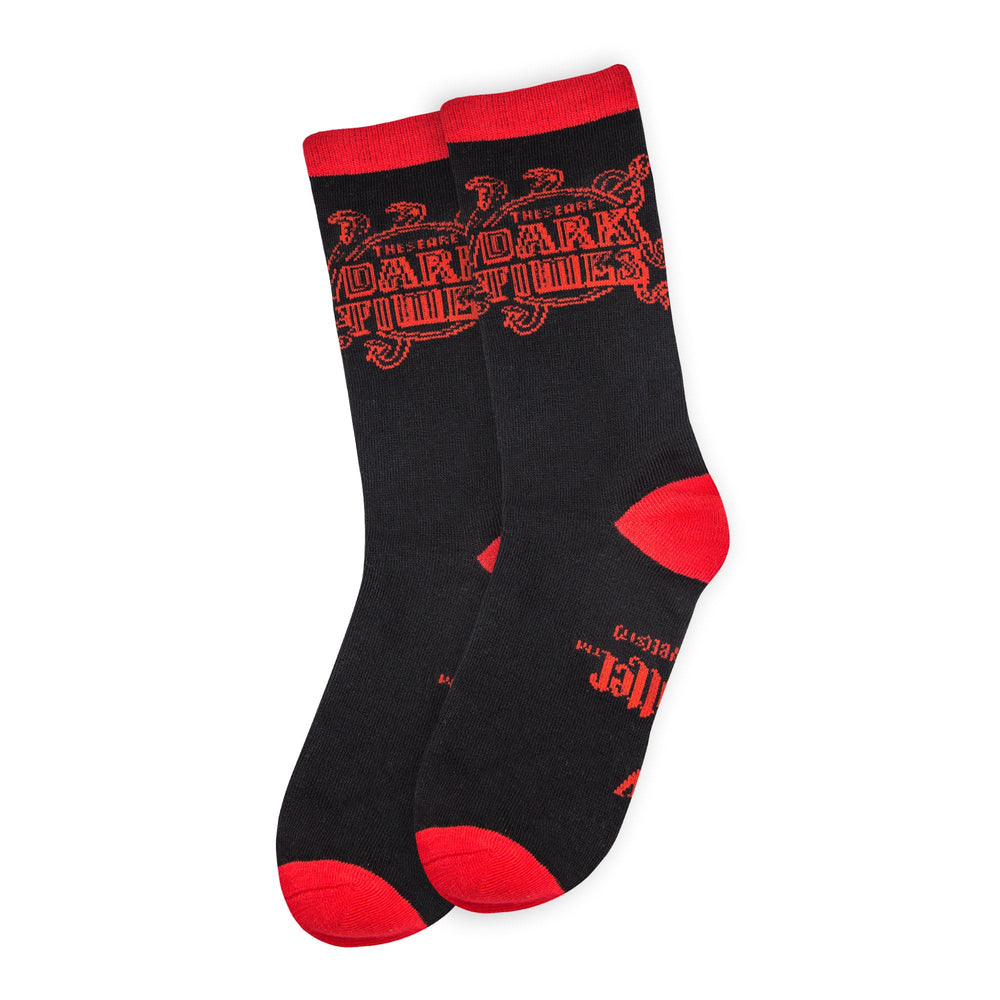 Lot de 3 paires de chaussettes Harry Potter - Magie noire - Édition Deluxe